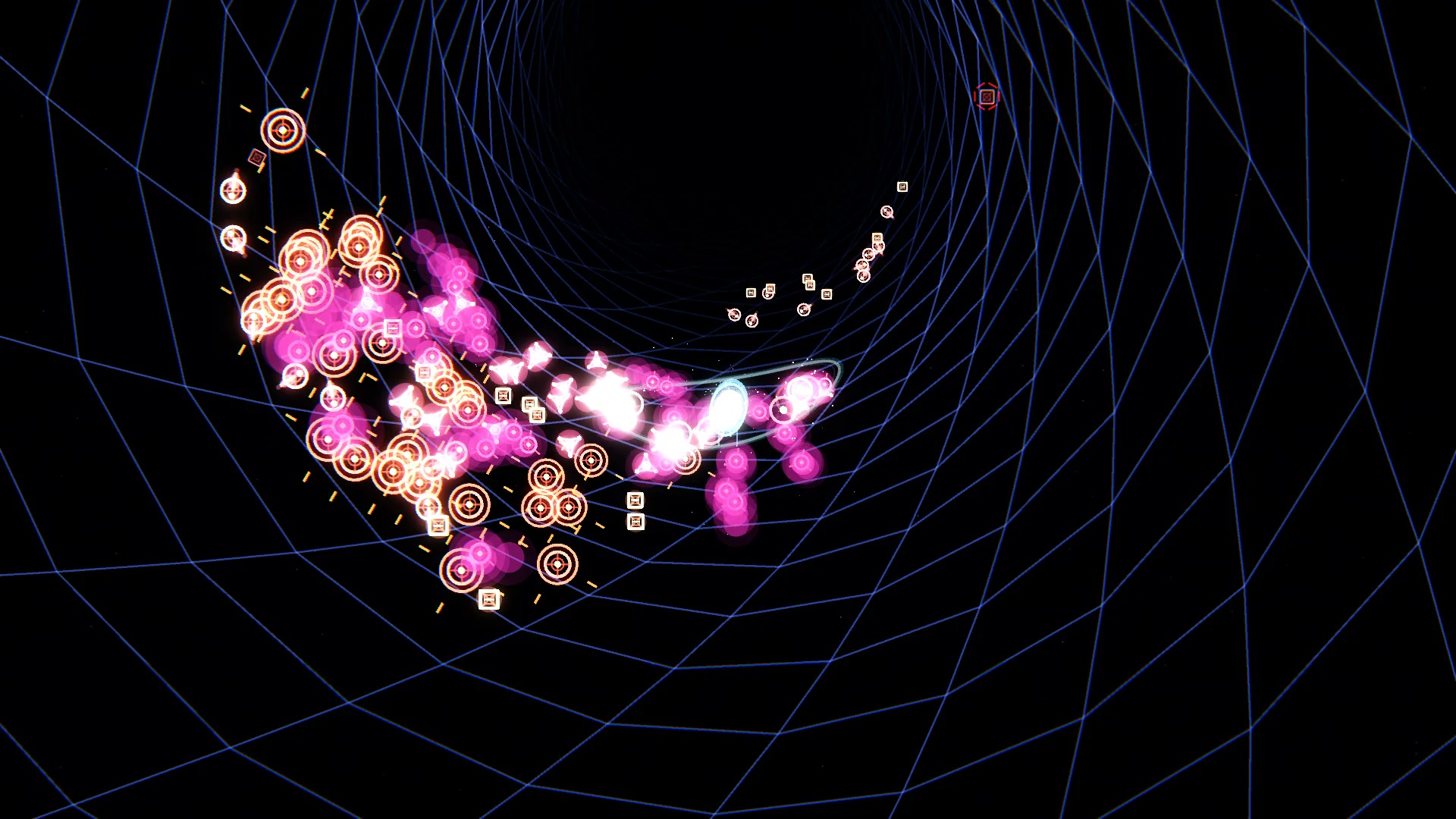 Quantum Tunnel, a tube interior with vanishing-point perspective