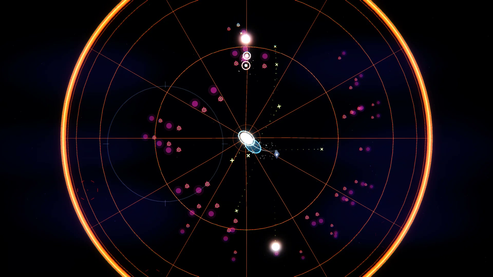 Level-up screen, choosing a weapon